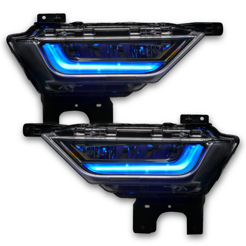Oracle 21-22 Ford F-150 ColorSHIFT RGB+W Fog Light DRL Upgrade Kit w/ No Controller ORACLE Lighting