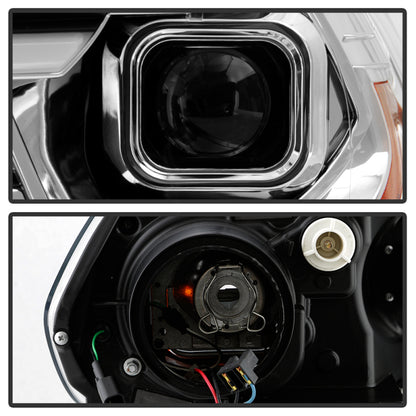 Spyder Dodge Durango 11-13 Halogen Model Only Projector Headlights - Chrome PRO-YD-DDU11SI-C SPYDER