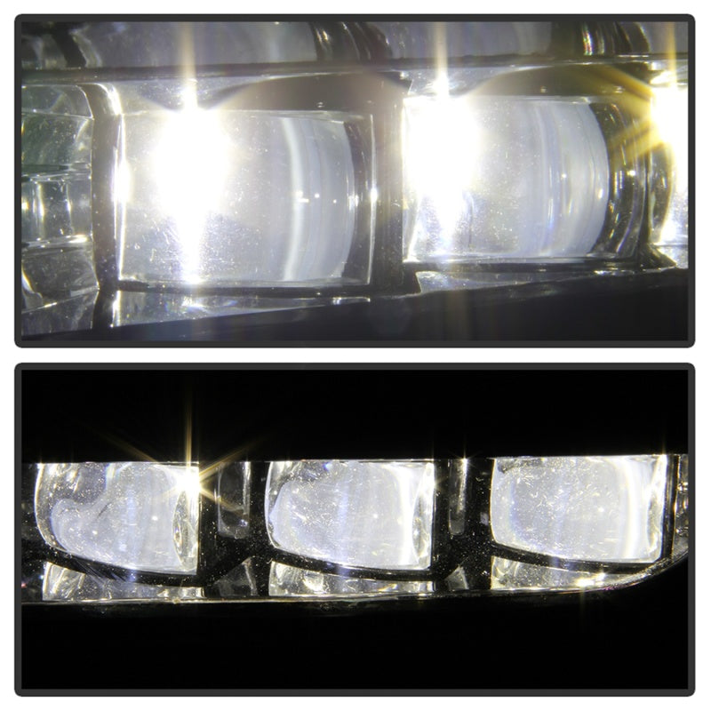 Spyder 18-19 Honda Accord Sedan OEM LED Fog Lights w/OEM Fit Switch - Clear (FL-HA2018-4D-LED-C) SPYDER