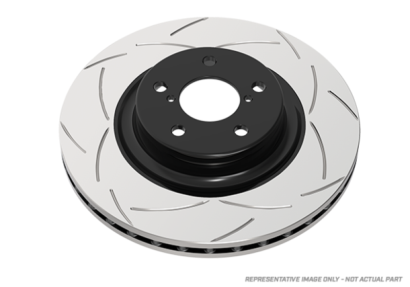 DBA 07-09 Jeep Wrangler JK Front Slotted Street Series Rotor