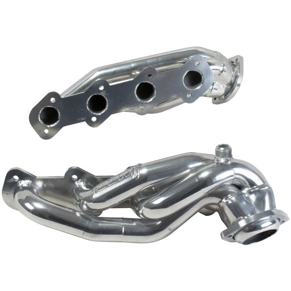 BBK Ford F150 5.4 1-5/8 Shorty Exhaust Headers Polished Silver Ceramic 99-03 BBK