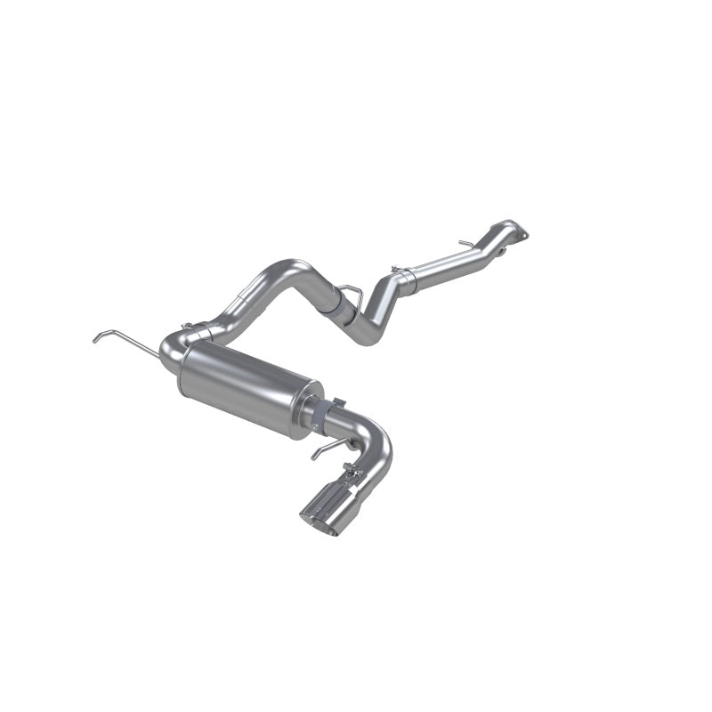 MBRP 2021-2024 Ford Bronco 2.3L/ 2.7L EcoBoost 3in Cat Back Single Rear Exit Exhaust (Street Profile) - S5235304