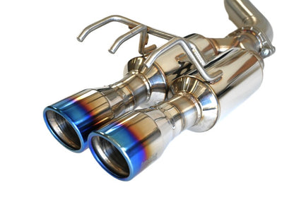 Invidia 22+ Toyota GR Corolla R400 Rolled Titanium Tip Cat-Back Invidia