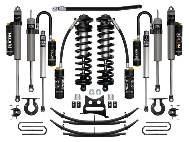 ICON 11-16 Ford F250/F350 2.5-3in Stage 5 Coilover Conversion System w/ Expansion Packs
