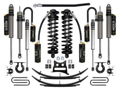 ICON 11-16 Ford F250/F350 2.5-3in Stage 5 Coilover Conversion System w/ Expansion Packs