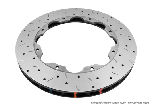 DBA 10-12 Chevrolet Camaro SS 6.2L 5000 Series Drilled and Slotted Front Replacement Rotor