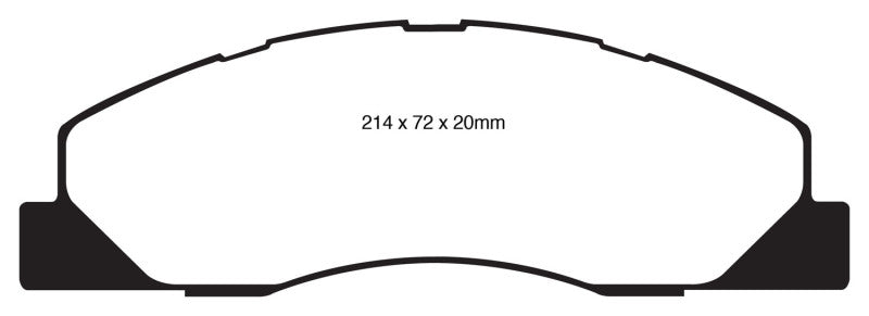 EBC Ultimax2 Front Brake Pads - UD1399