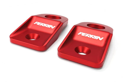 PERRIN 08-14 Subaru WRX / STI Upper Radiator Bracket Set - Red
