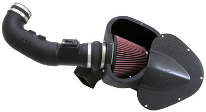 K&N 11-12 Ford Mustang GT 5.0L V8 Aircharger Performance Intake Kit K&N Engineering