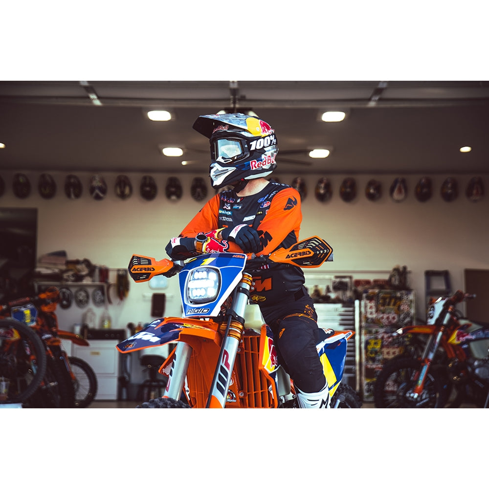 Rigid Industries Adapt XE Extreme Enduro Complete Ready To Ride LED Moto Kit Black - 300416 Rigid Industries