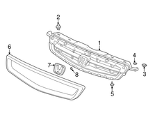 Load image into Gallery viewer, Genuine OEM Honda CIVIC EG4 EG6 SIR 92-95 Front Emblem (75700-SR3-000) X1