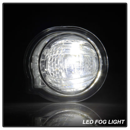 Spyder Toyota Corolla 19-21 (Hatchback Models Only) Fog Light w/ OEM Switch - Clear FL-TCO2019-LED-C SPYDER