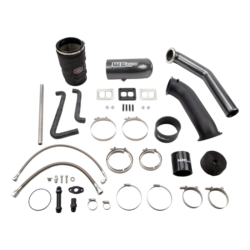 Wehrli 04.5-07 Dodge 5.9L Cummins S400 Turbo 2nd Gen Swap Kit (No Turbo/Manifold) - Bengal Silver - WCF100486-BS