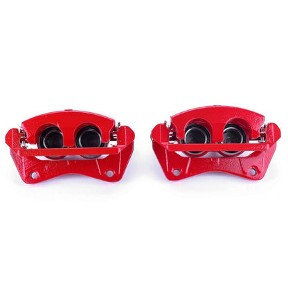 Power Stop 09-15 Honda Pilot Front Red Calipers w/Brackets - Pair PowerStop
