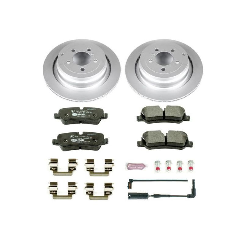 Power Stop 06-12 Land Rover Range Rover Rear Euro-Stop Brake Kit PowerStop