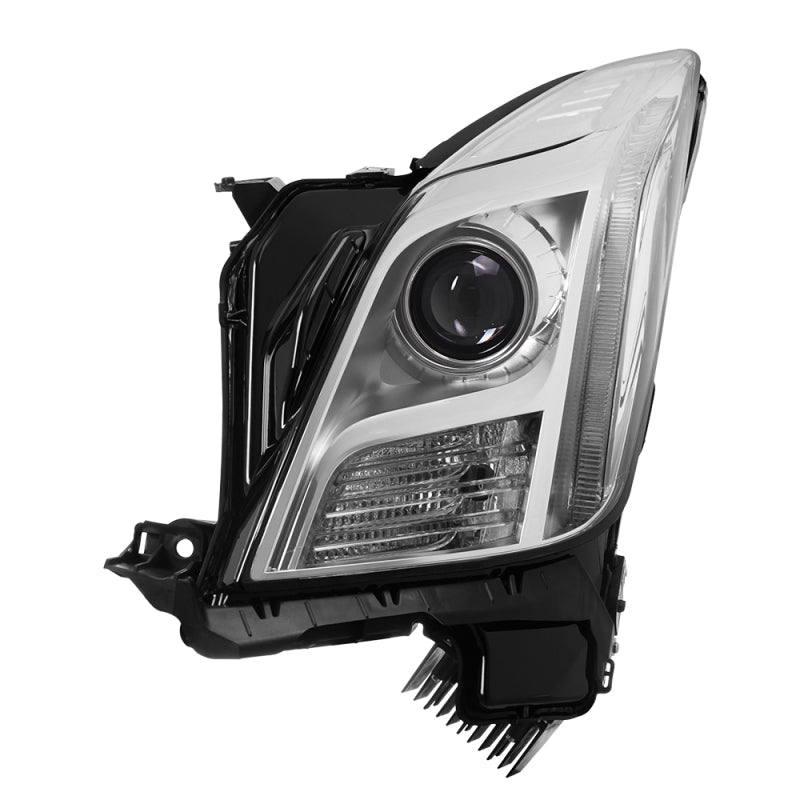 xTune 13-15 Cadillac XTS Xenon w/AFS HID OE Projector Headlights Chrome Left - PRO-JH-CXTS13-AFS-C-L SPYDER