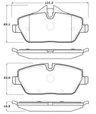 StopTech Premium Ceramic Brake Pads - 308.13080