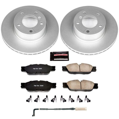 Power Stop 2006 BMW 325xi Front Z23 Evolution Sport Coated Brake Kit PowerStop