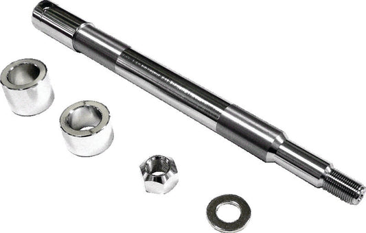 Bikers Choice 08-17 FXDF 12-16 FLD Front Axle Kit Replaces H-D 41547-07A - 601424