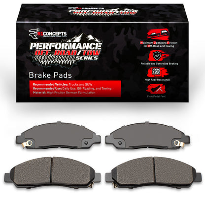 R1 04-08 Isuzu I-370 Front Off-Road/Tow Brake Pads