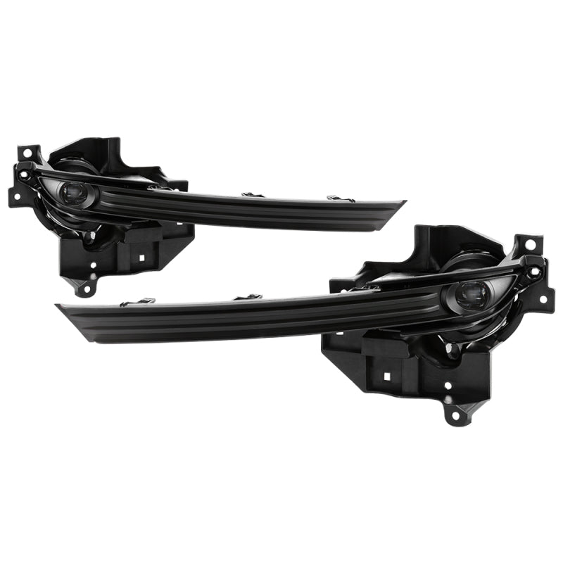 Spyder 17-18 Mazda CX-5 OEM Style Full LED Fog Light w/Switch - Clear (FL-MCX52017-LED-C) SPYDER