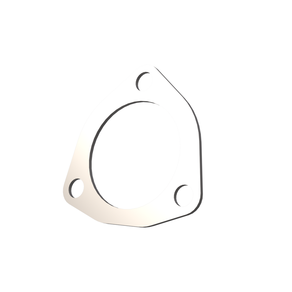 QTP 2.50 Inch 3 Bolt Exhaust Gasket (Universal) - 10250G