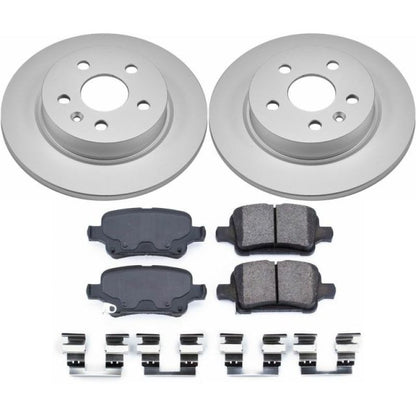 Power Stop 2016 Chevrolet Cruze Rear Z17 Evolution Geomet Coated Brake Kit PowerStop