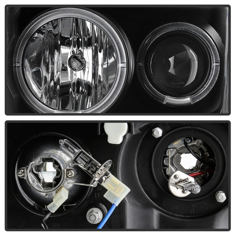 Spyder Signature Ford F250/350/450 Super Duty 08-10 Projector Headlights (PRO-YD-FS08-HL-BKV2) SPYDER