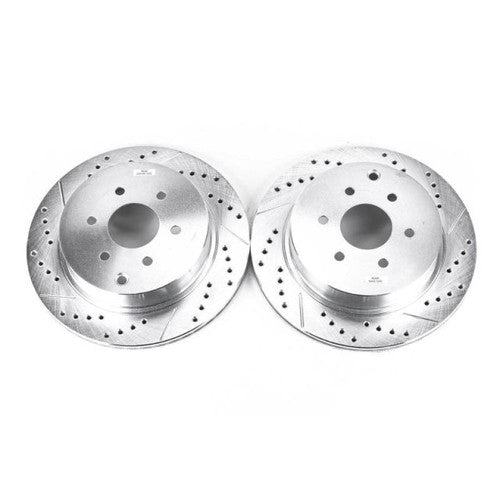 Power Stop 05-12 Nissan Pathfinder Front & Rear Z23 Evolution Sport Brake Kit w/Calipers
