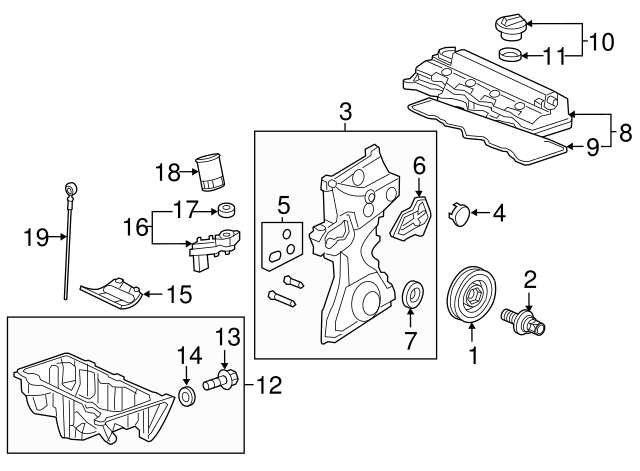 Genuine OEM Honda/Acura Oil Seal (91212-R1B-A01) X1