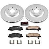 Power Stop 08-09 Buick Allure Front Z17 Evolution Geomet Coated Brake Kit