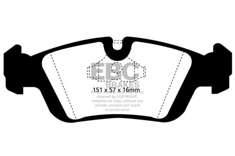 EBC GreenStuff Front Brake Pads - DP2914 EBC