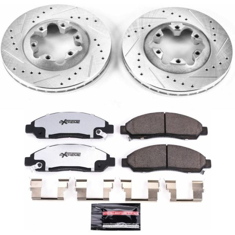 Power Stop 04-08 Chevrolet Colorado Front Z36 Truck & Tow Brake Kit PowerStop