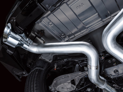 AWE 2023 Nissan Z RZ34 RWD Track Edition Catback Exhaust System w/ Chrome Silver Tips AWE Tuning