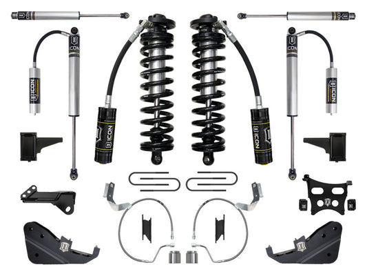 ICON 2023 Ford F250/F350 4-5.5in Stage 2 Coilover Conversion System