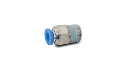 Vibrant Male Straight Pneumatic Vacuum Fitting | 1/8in NPT to 1/4in (6mm) OD Tube (2662)