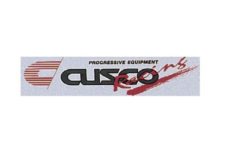 Cusco STICKER Silver 140mm X 30mm