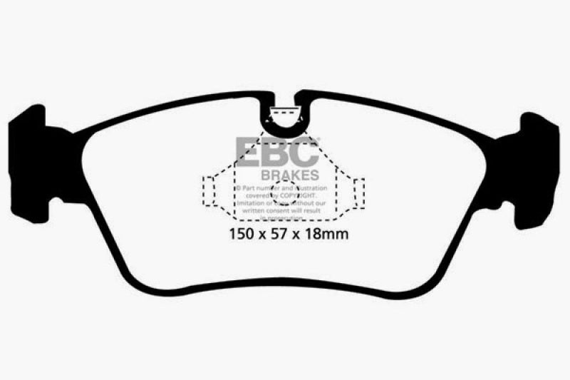 EBC GreenStuff Front Brake Pads - DP21211