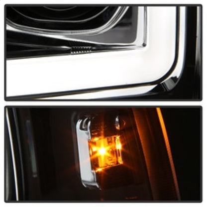 Spyder 99-04 Ford F-250 Super Duty Light Bar Projector Headlights - Chrome (PRO-YD-FF25099V2-LB-C) SPYDER