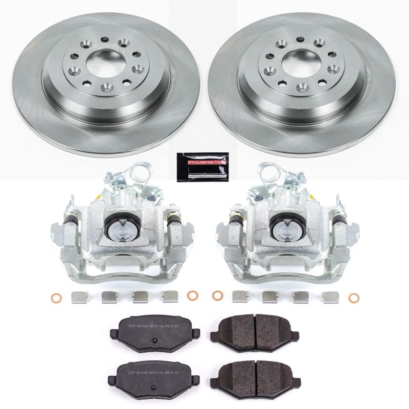 Power Stop 11-15 Ford Edge Rear Autospecialty Brake Kit w/Calipers PowerStop