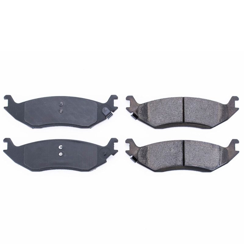 Power Stop 2018 Jeep Wrangler JK Rear Z16 Evolution Ceramic Brake Pads PowerStop