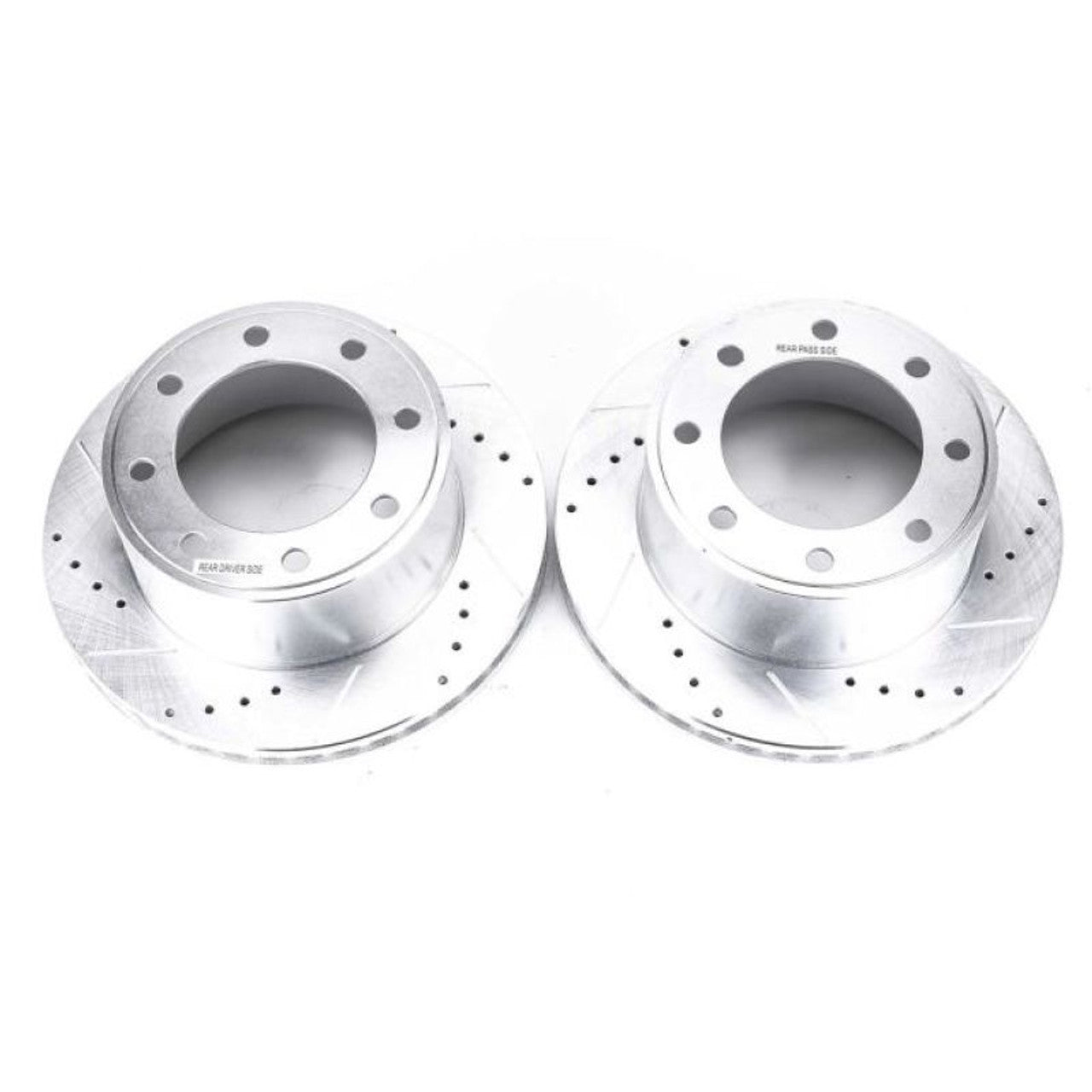 Power Stop 08-2012 Ford F-350 Super Duty Front Drilled & Slotted Rotor - Pair