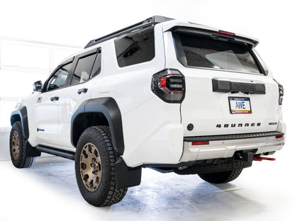 AWE Tuning 2024+ Toyota Land Cruiser / 2025+ Toyota 4Runner 0FG Cat-Back Exhaust w/ BashGuard