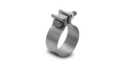 Vibrant 2.5" AccuSeal Stainless Steel Exhaust Clamp – 1" Band Width (1166)