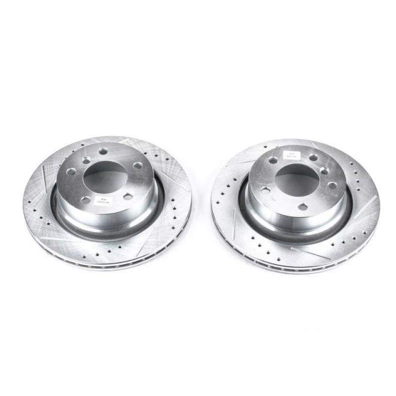 Power Stop 03-08 BMW Z4 Rear Evolution Drilled & Slotted Rotors - Pair PowerStop