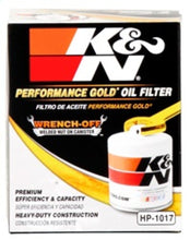 Load image into Gallery viewer, K&amp;N 3.74inch / 2.98 OD Performance Gold Oil Filter