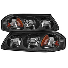 Load image into Gallery viewer, Xtune Chevrolet Impala 00-04 OEM Headlamps Black HD-JH-CIM00-AM-BK SPYDER