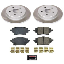 Load image into Gallery viewer, Power Stop 18-19 Toyota C-HR Rear Semi-Coated Rotor Kit