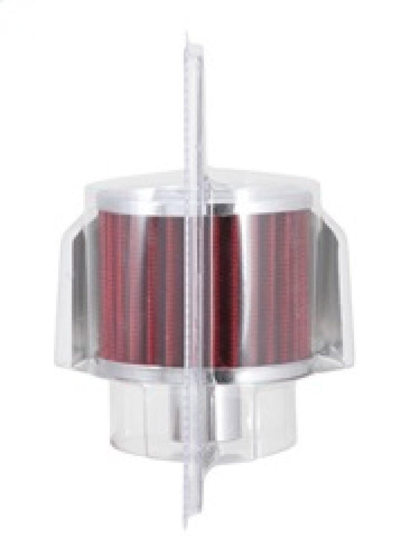 K&N 1.00in Flange ID x 3in OD x 2.5in Height Vent Filter K&N Engineering