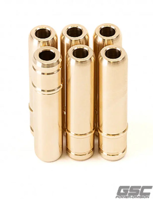 GSC P-D Toyota G16E STD Manganese Bronze Exhaust Valve Guide Stopper Style - Set of 6 - 3147-6 GSC Power Division